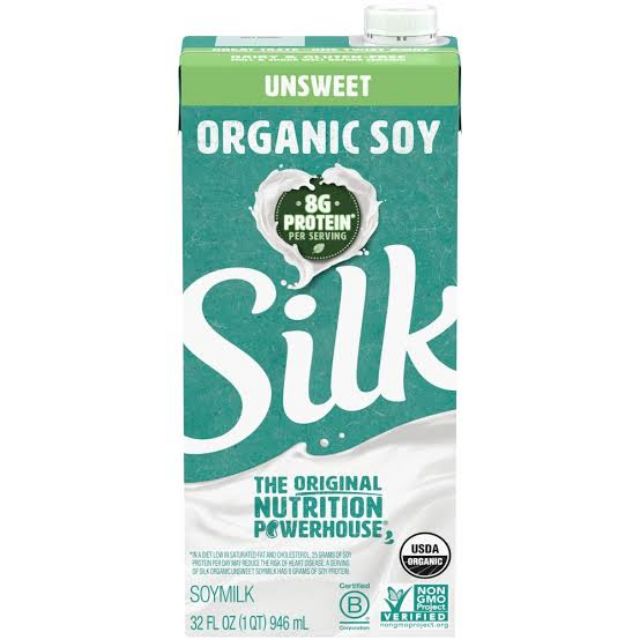 Silk Soy Milk UNSWEETENED 946ML Shopee Philippines