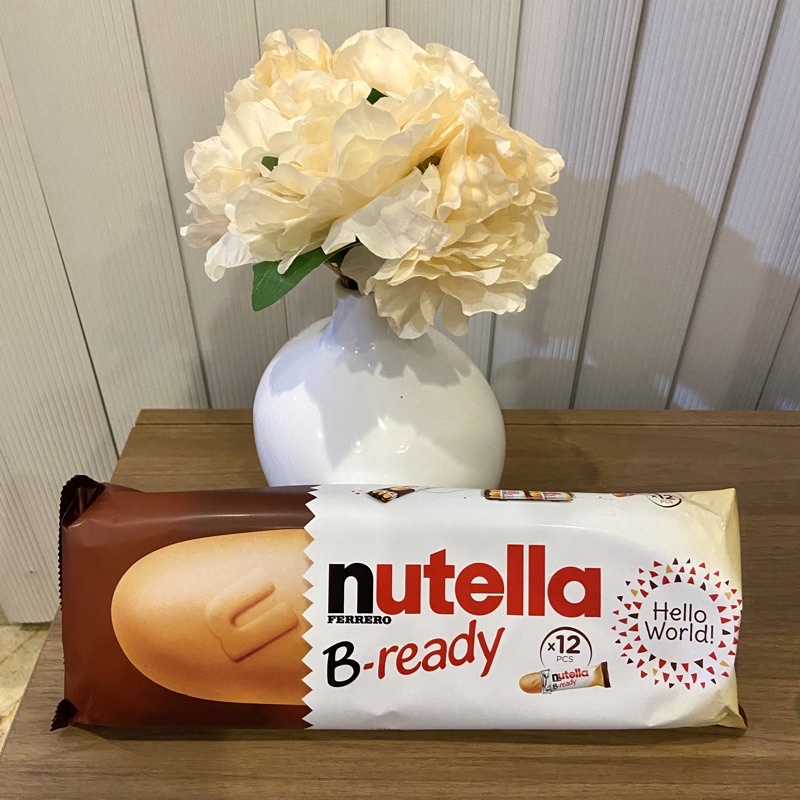 Nutella B Ready Large Nutella Wafers Pack Of Pieces Shopee Philippines