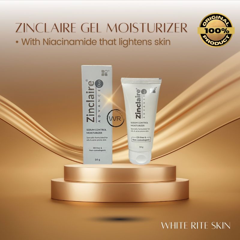 Zinclaire DUO Advance Whitening Gel Moisturizer with Niacinamide Shopee Philippines