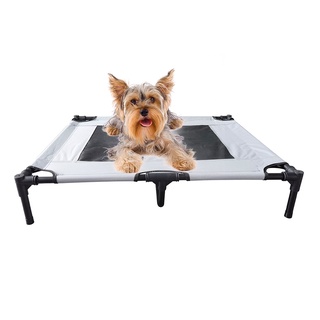 S-XL HEAVY DUTY METAL Frame BREATHABLE ELEVATED DOG PET CAT BED