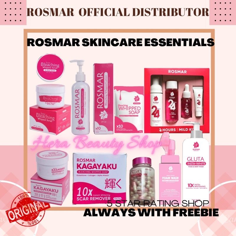 ROSMAR BLEACHING CREAM / LOTION / MILDKIT / KAGAYAKU Shopee Philippines