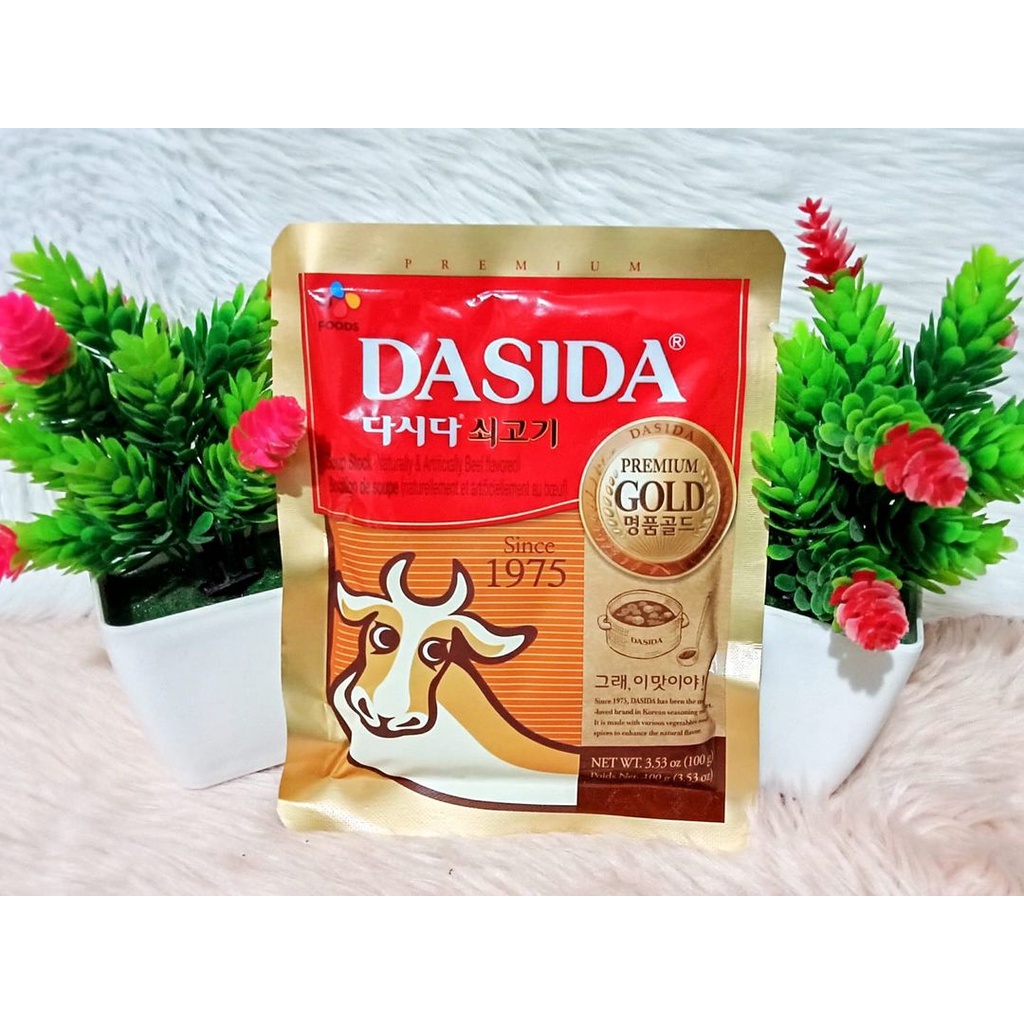 CJ Dasida Korea Beef Soup Stock 100g Shopee Philippines