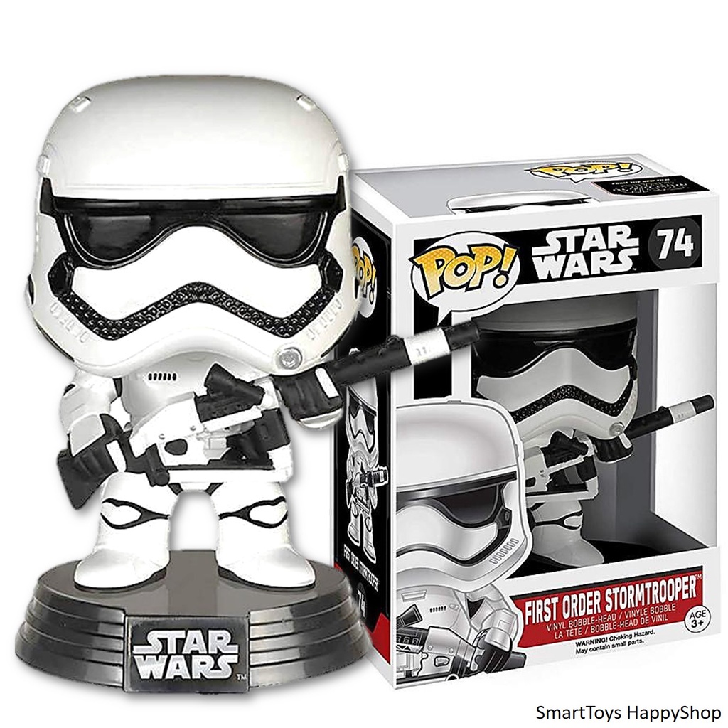 Pop! Star Wars 74 First Order Stromtrooper Bobble Head Amazon Exclusive 