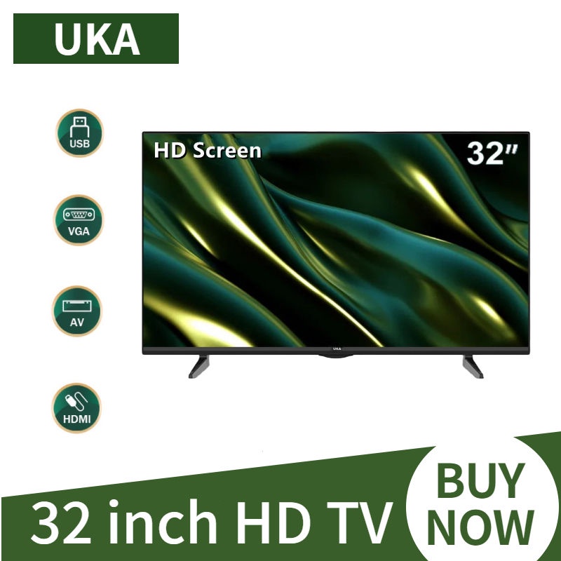 UKA Slim Digital HD LED TV 32 INCH Full HD Television Flat Screen 1920*1080Double 12 Shopee