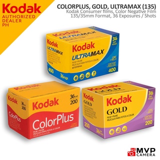 KODAK Colorplus 200 Gold Ultramax 35mm Negative Film - 36 exposures 2024 MVP CAMERA