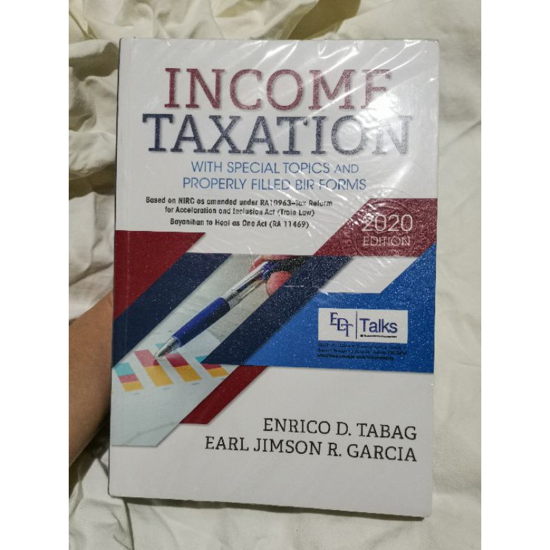 Taxation Book by Tabag & Garcia Shopee Philippines