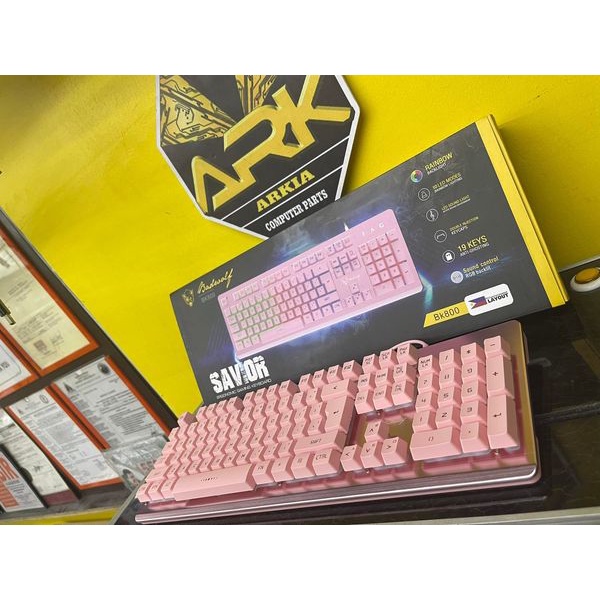 Badwolf Bk800savior keyboard mechanical feel | Shopee Philippines
