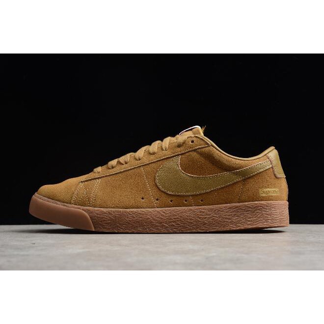 nike sb blazer low gt supreme golden beige