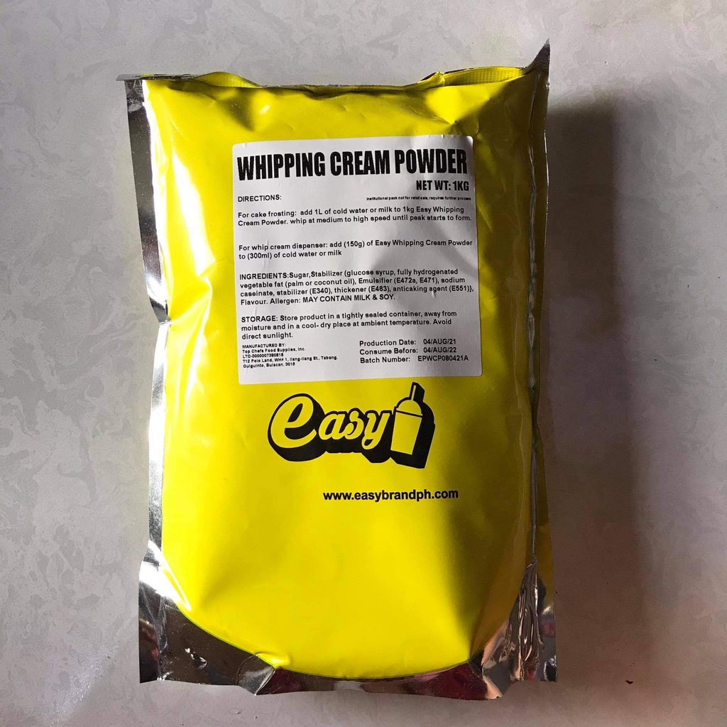 Easy Brand Whipping Cream Powder 1kg Shopee Philippines