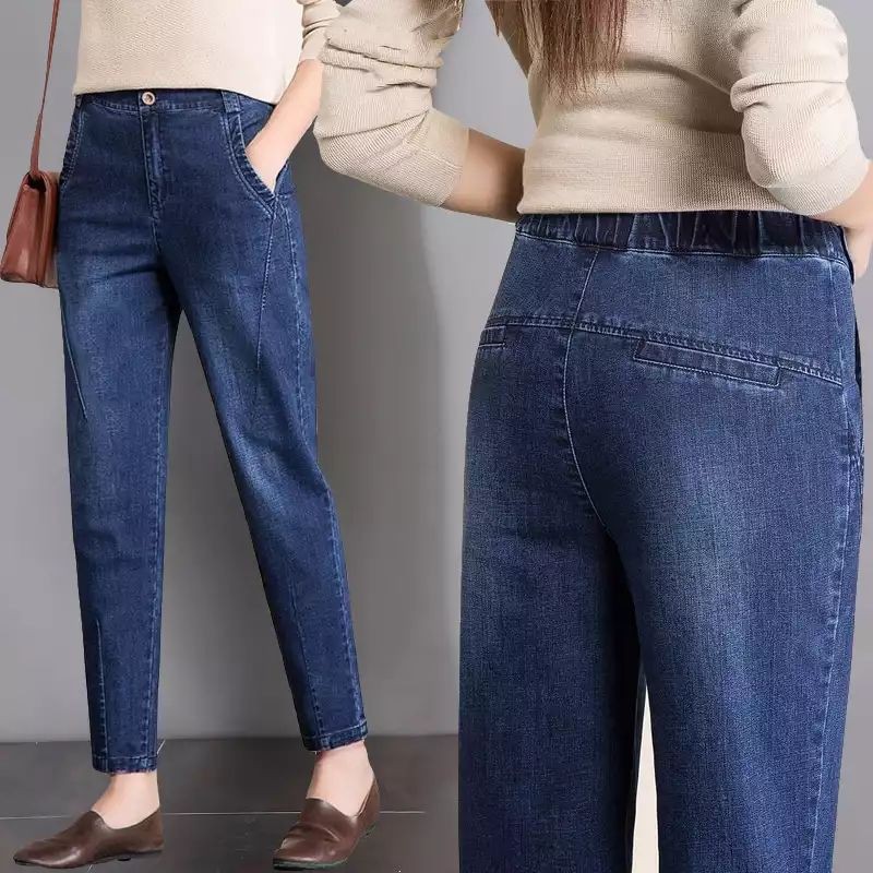 elastic waist jeans for seniors