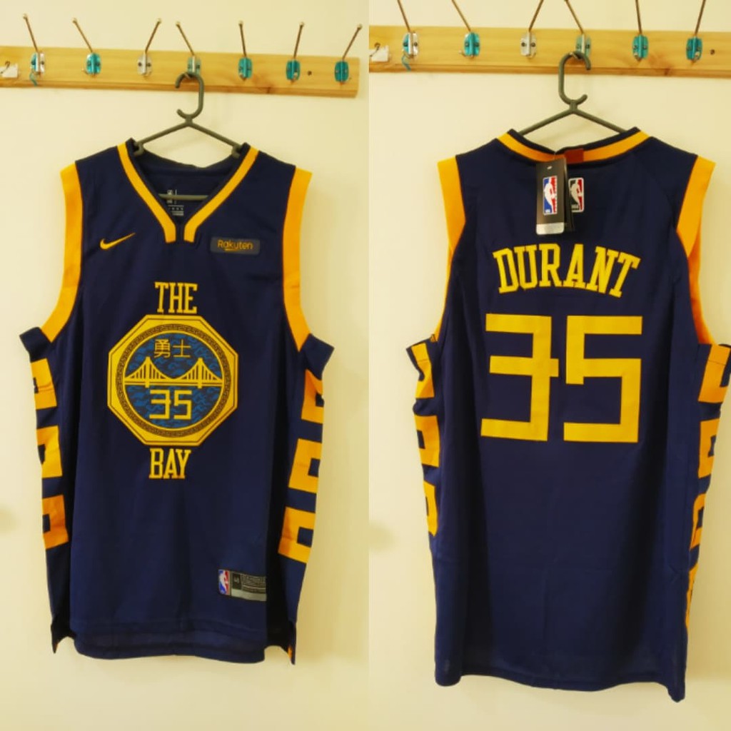 kevin durant the bay jersey