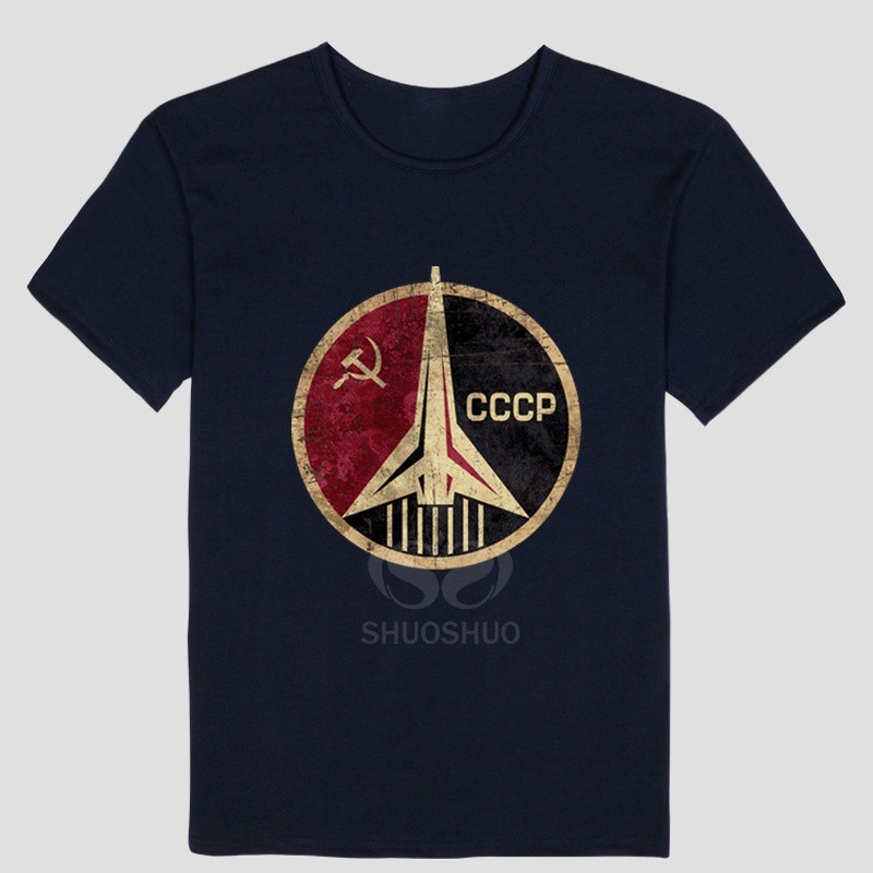 Boys Dress Short Sleeved Cccp Russian Soviet Space Race The Soviet Union Moscow Russia Ringer Shopee Philippines - soviet union flag t shirt roblox