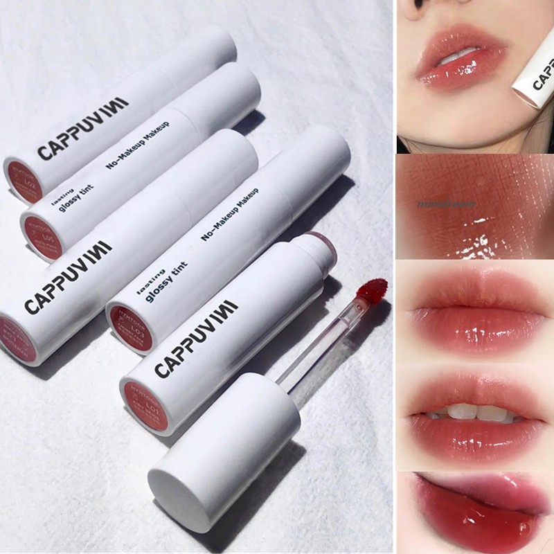 cappuvini® 3D Plumping Lip balm Waterproof lip tint Moisture Vitalize Glasting Water Gloss Soft