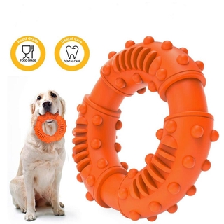 Dog Toys Medium And Large Bite Resistant Training Molar Fidget Toy TPR Teeth Cleaning Pet Accessories  Outdoor for Small Large Dog Chew Toys Pet Motion