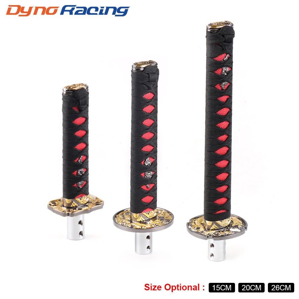Universal 150MM/200MM/260MM JDM Katana Samurai Sword Shift Knob Shifter