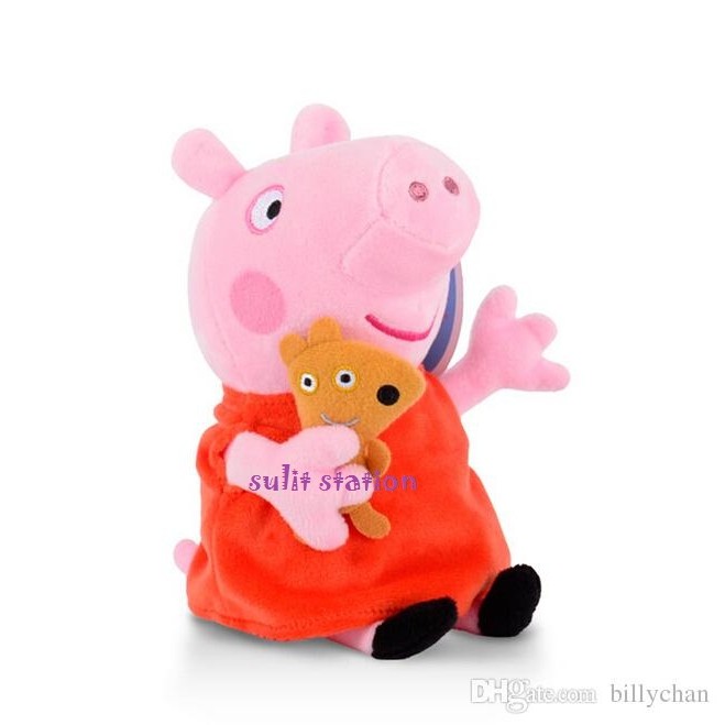 peppa pig talking soft toy