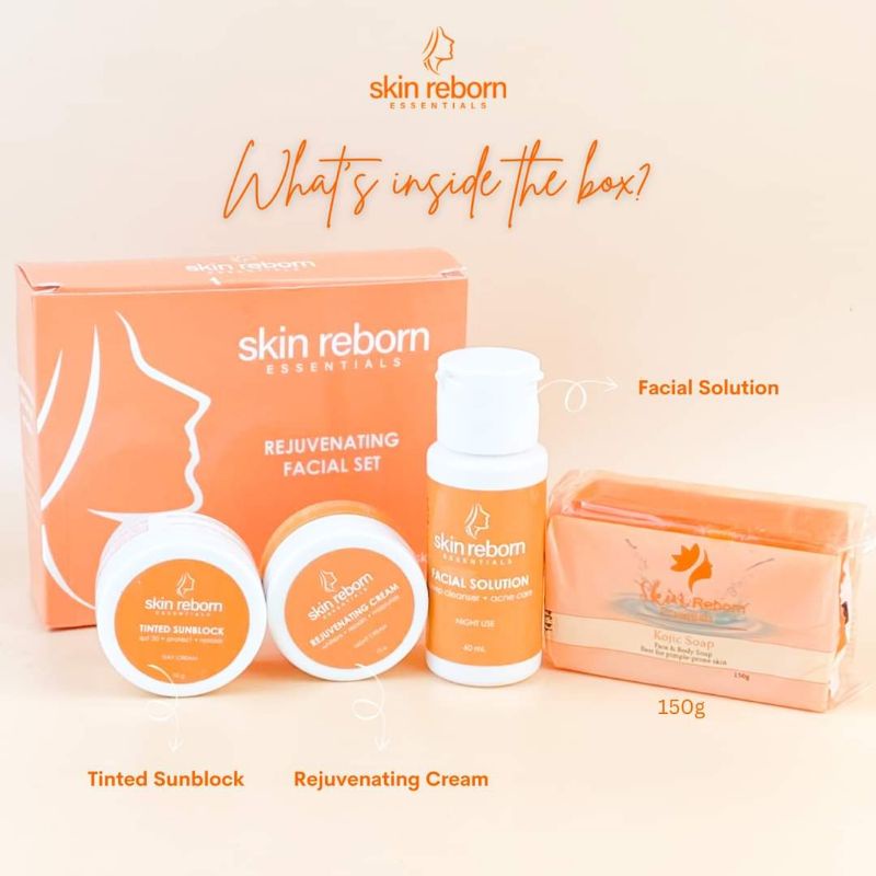 Skin Reborn Essentials Rejuvenating Set New Packaging Shopee