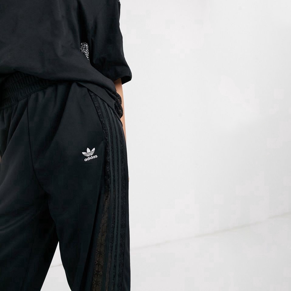 adidas originals bellista lace insert track pants