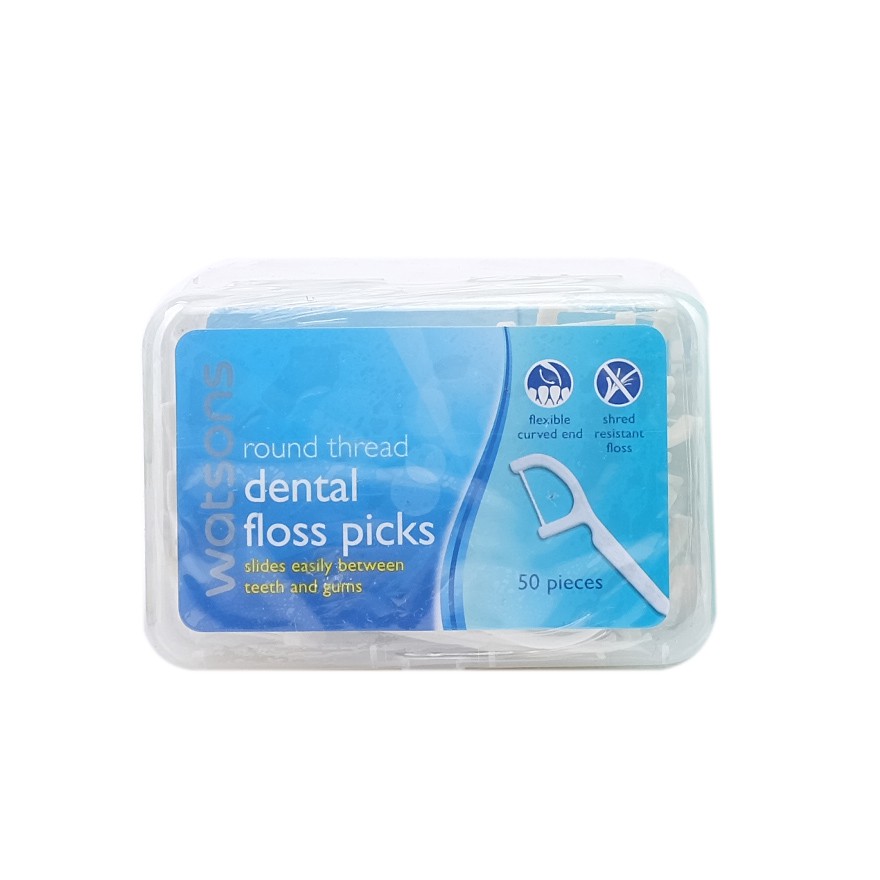 Watsons Dental Floss Round Thread Pack 50s x 3boxes Shopee Philippines