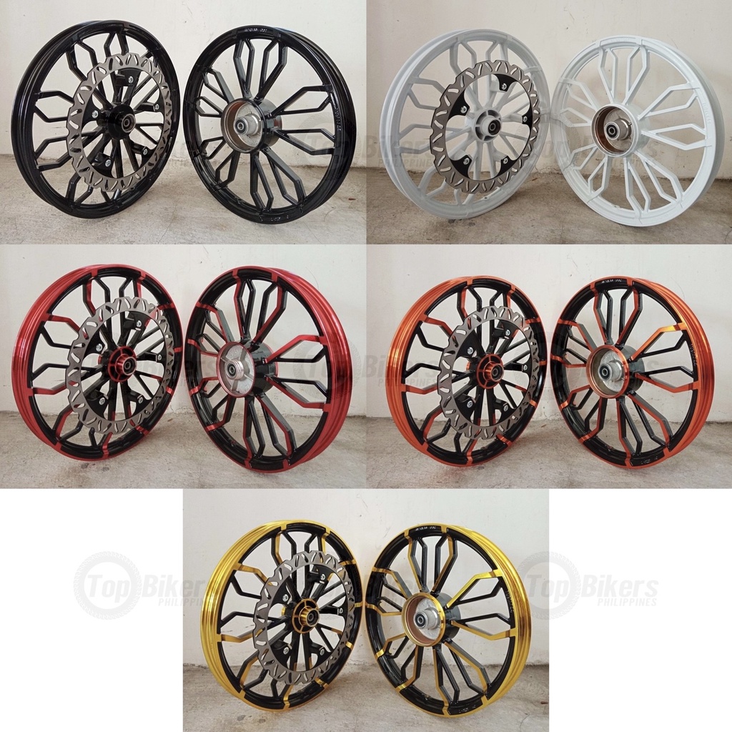 Okimura OKM MW-015 Mags Honda Wave 100, Wave 110, Wave 125 140/160 x 17 ...