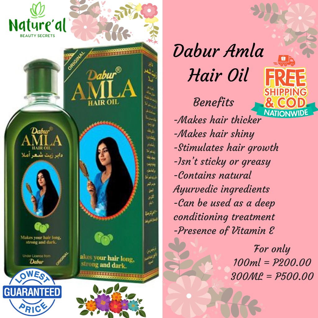 Dabur Amla Hair Oil BEST SELLER! | Shopee Philippines
