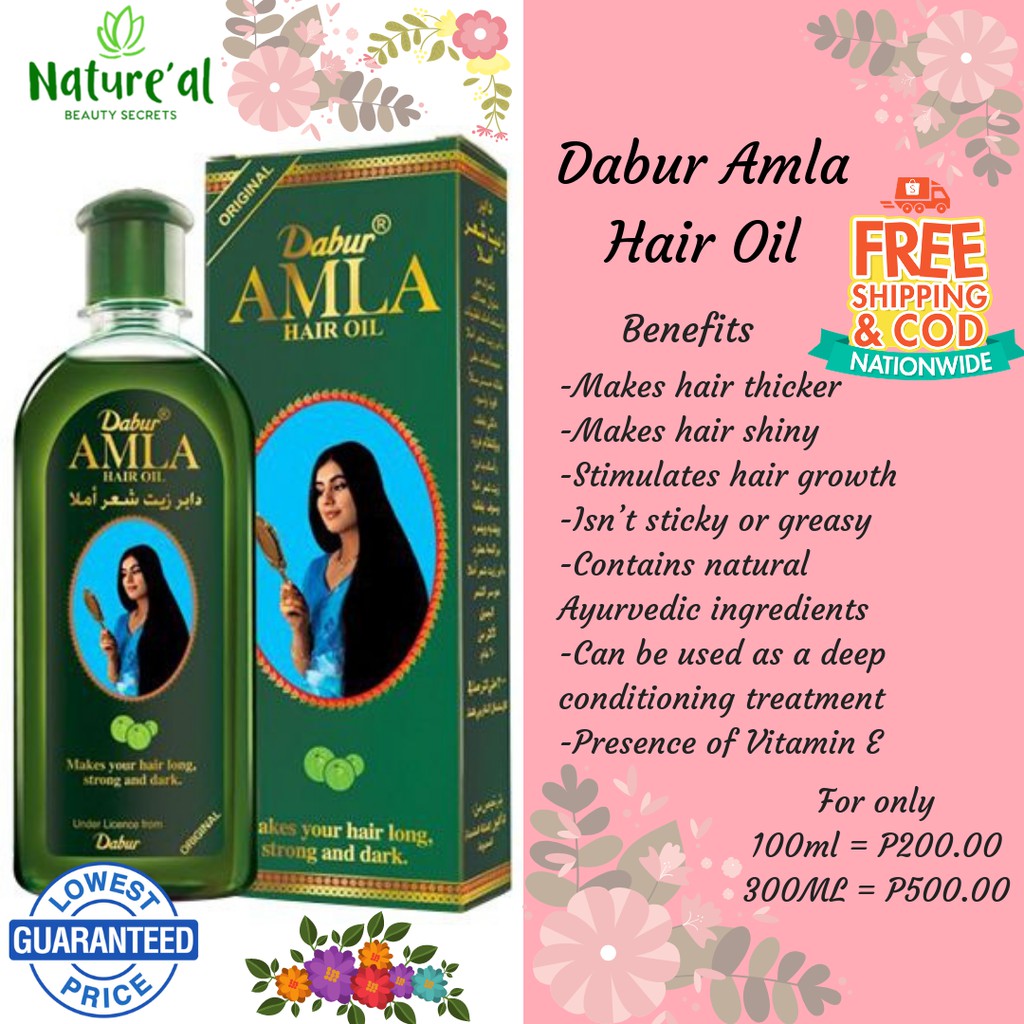 Dabur Amla Hair Oil Best Seller Shopee Philippines