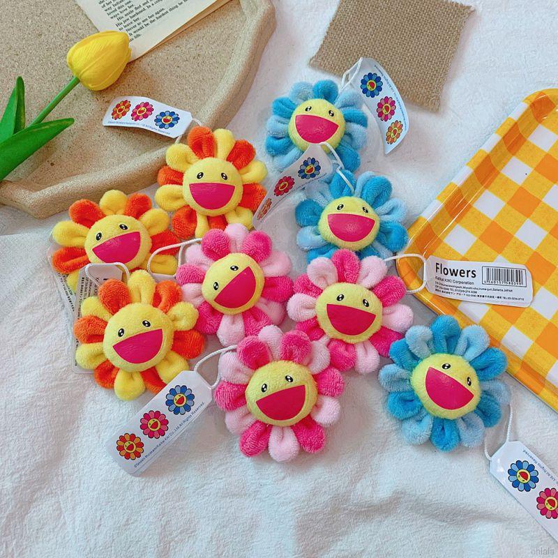 rainbow sunflower plush