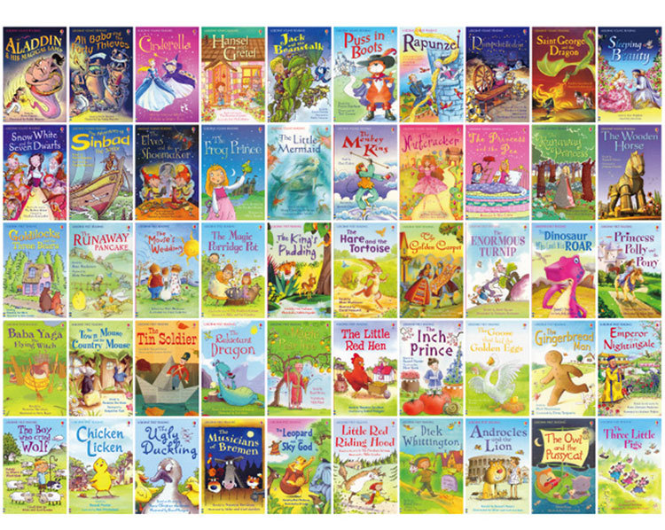 My Second Reading Library Usborne Children Fairy Tale Story Books set of 50