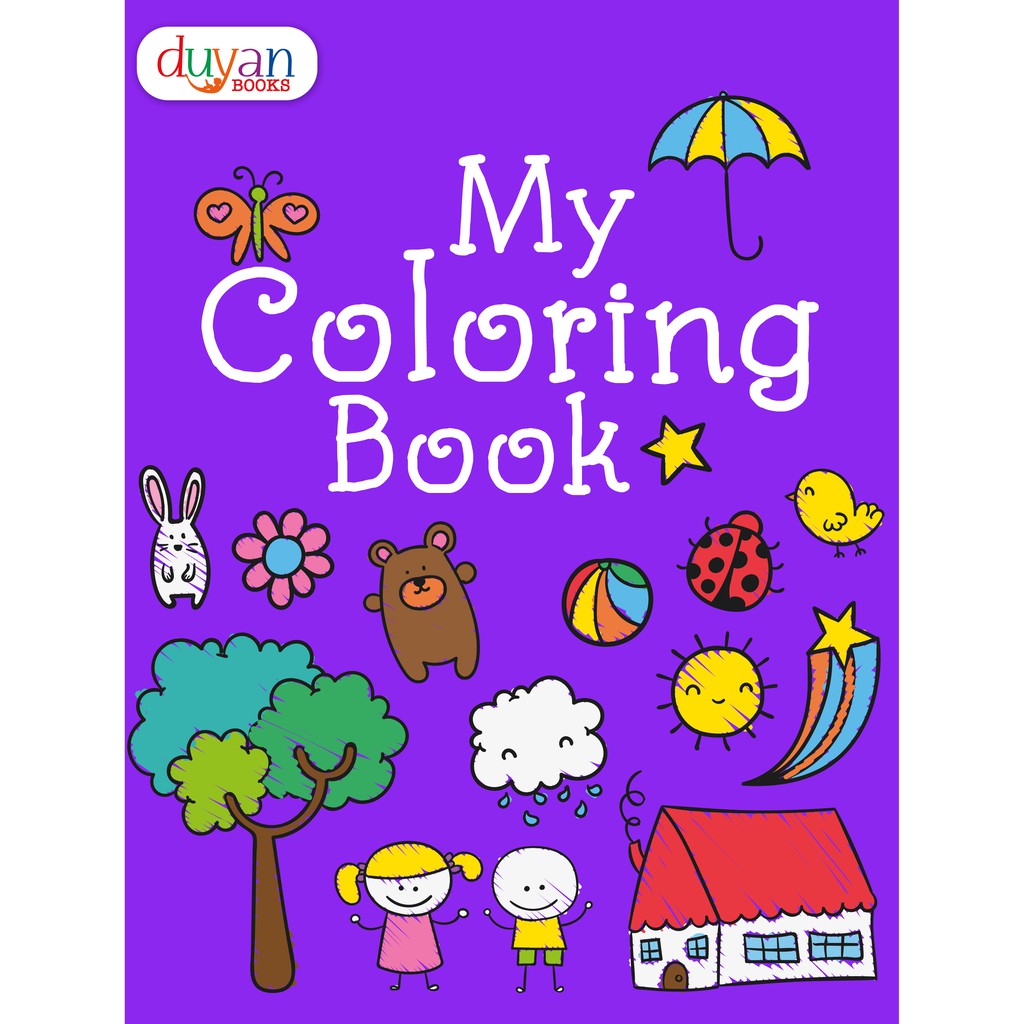 My Coloring Book 21   Fun And Easy Coloring Book For Kids   Duyan ...