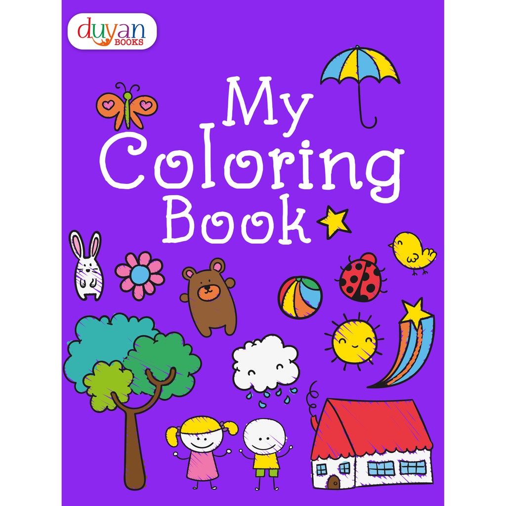 My Coloring Book 2 - Fun And Easy Coloring Book For Kids - Duyan Books