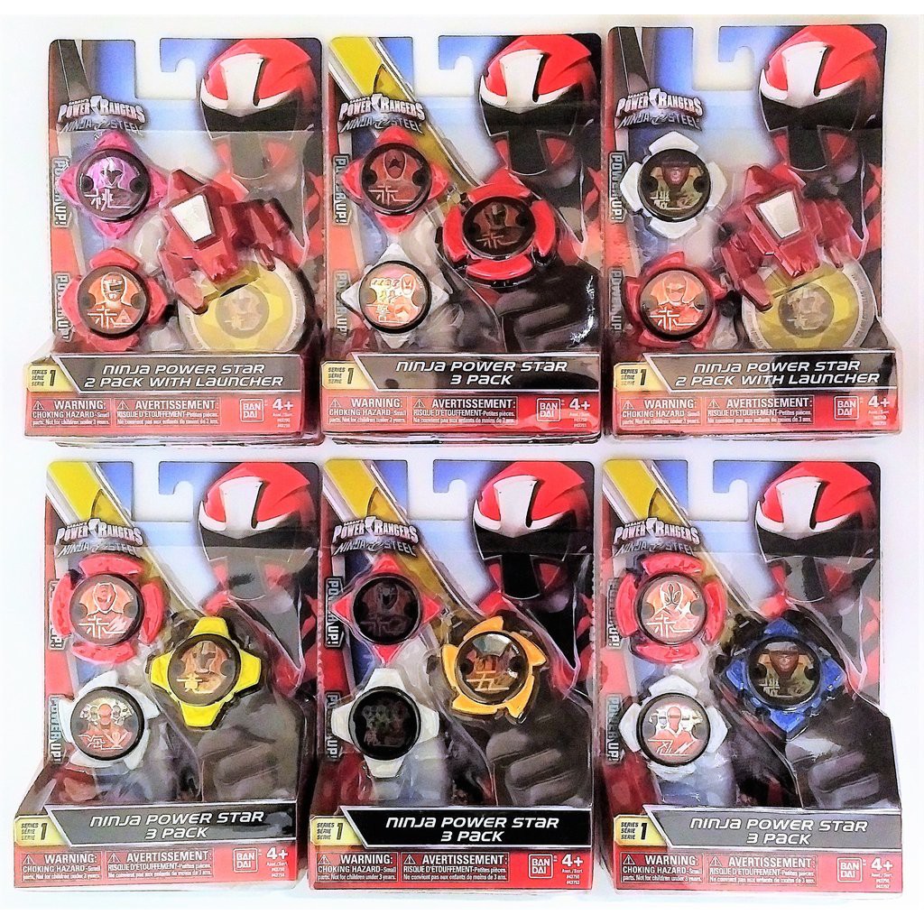 power rangers ninja steel power stars toys