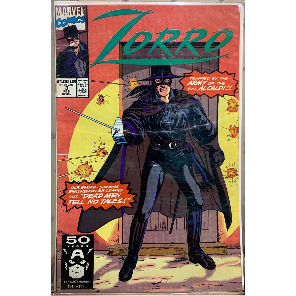 Marvel Comics: Zorro #3 | Shopee Philippines