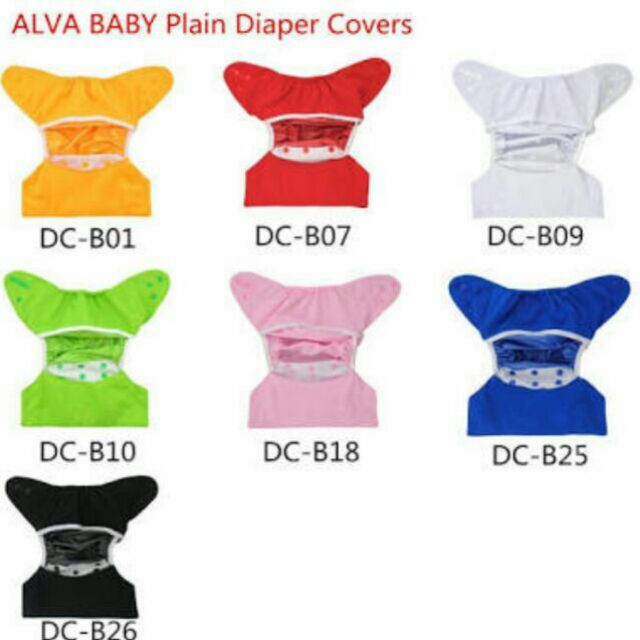 Alva Cloth Diaper Covers | Shopee 