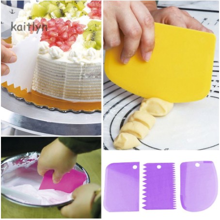 3Pcs Decorador Pasteles Scraper LP 020 | Shopee Philippines