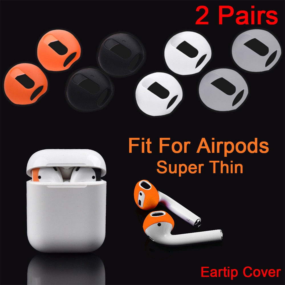 2PCS/Set Bluetooth Earphone Silicone Case Earphone Cover Earplug Ear