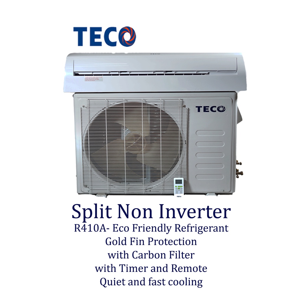 TECO 2hp Non Inverter Split Type Aircon Shopee Philippines