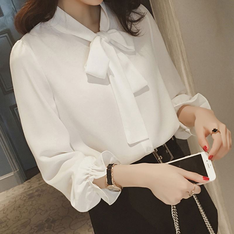 korean long sleeve blouse