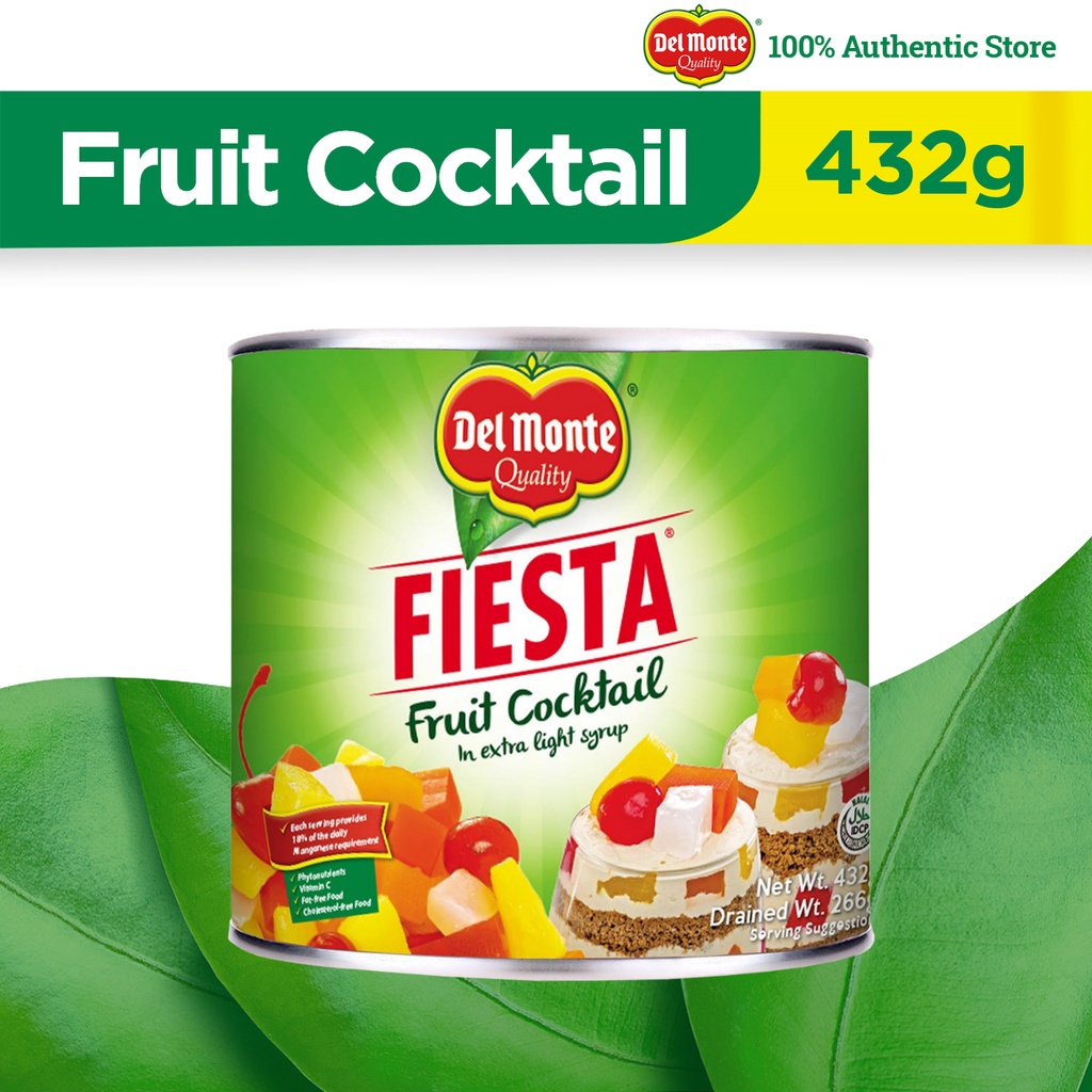 DEL MONTE Fiesta Fruit Cocktail for Delicious and Nutritious Desserts Limited Edition 432g