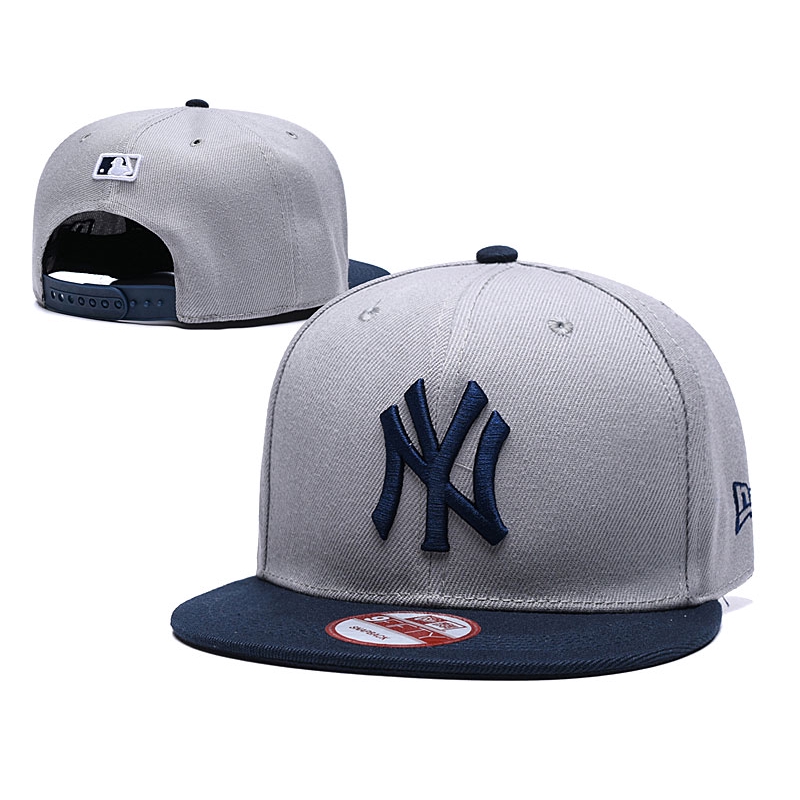 grey yankees hat