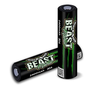 LEGIT 1pair Beast Master battery 18650 2400mAh 30A vape battery (1pair）