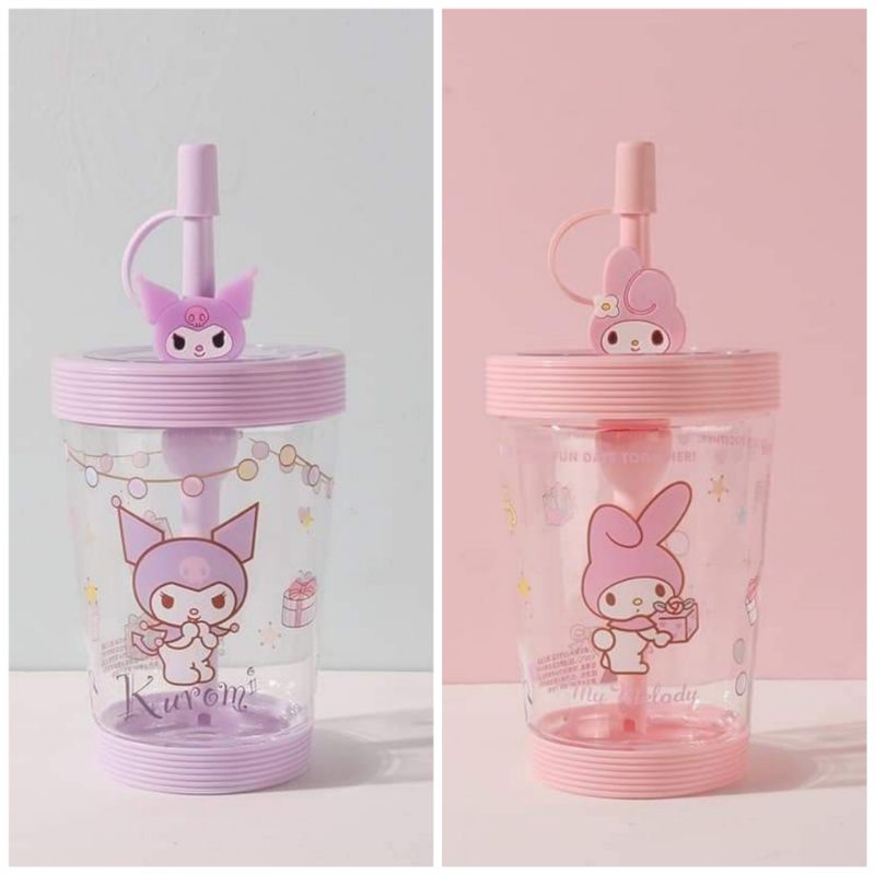 Sanrio My Melody / Kuromi tumbler with Straw | Shopee Philippines