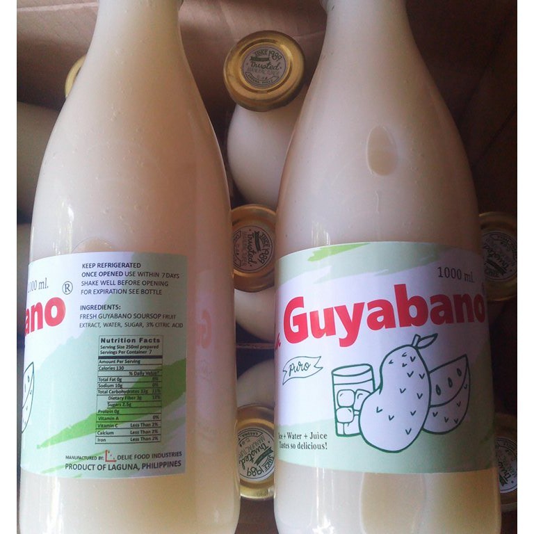 Guyabano Juice 1000ml Shopee Philippines