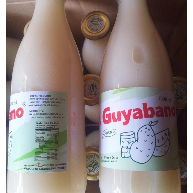 Guyabano Juice 1000ml Shopee Philippines