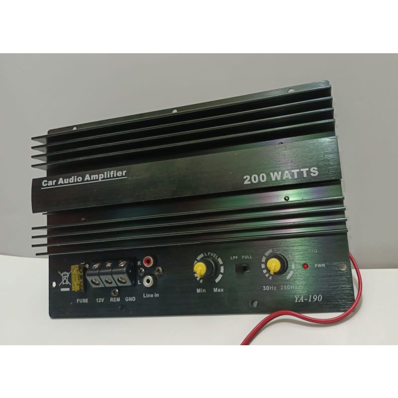 Power monoblock class D 12 volt 200 Watts Shopee Philippines