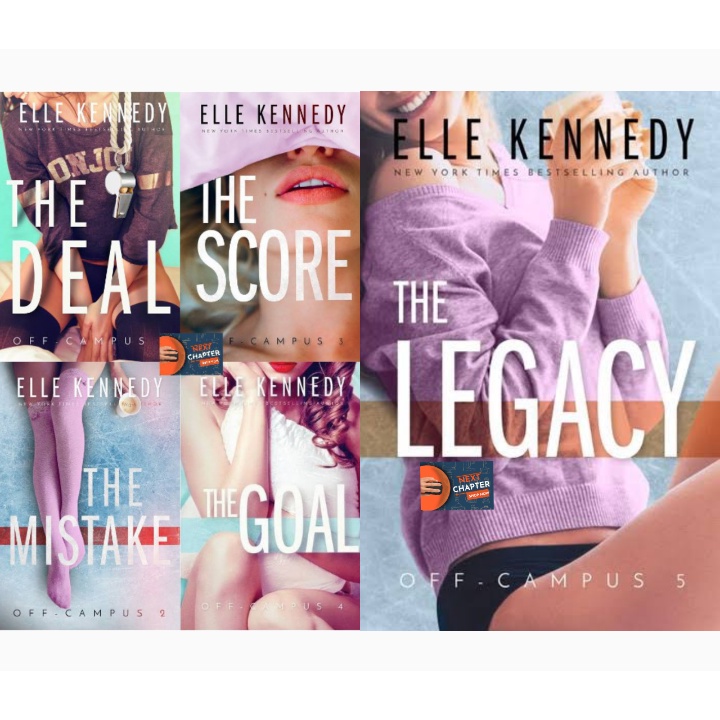 The Off Campus Series By Elle Kennedy Alternative Covers The Deal The Mistake The Goal The Scor Shopee Philippines