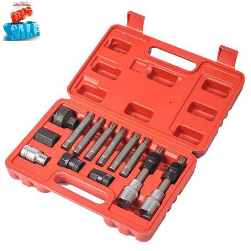 13 Pcs Alternator Pulley Tool Kit Alternator Tool Set / Repair
