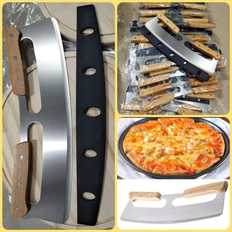14inches PIZZA CUTTER Half Moon Shaped Shopee Philippines
