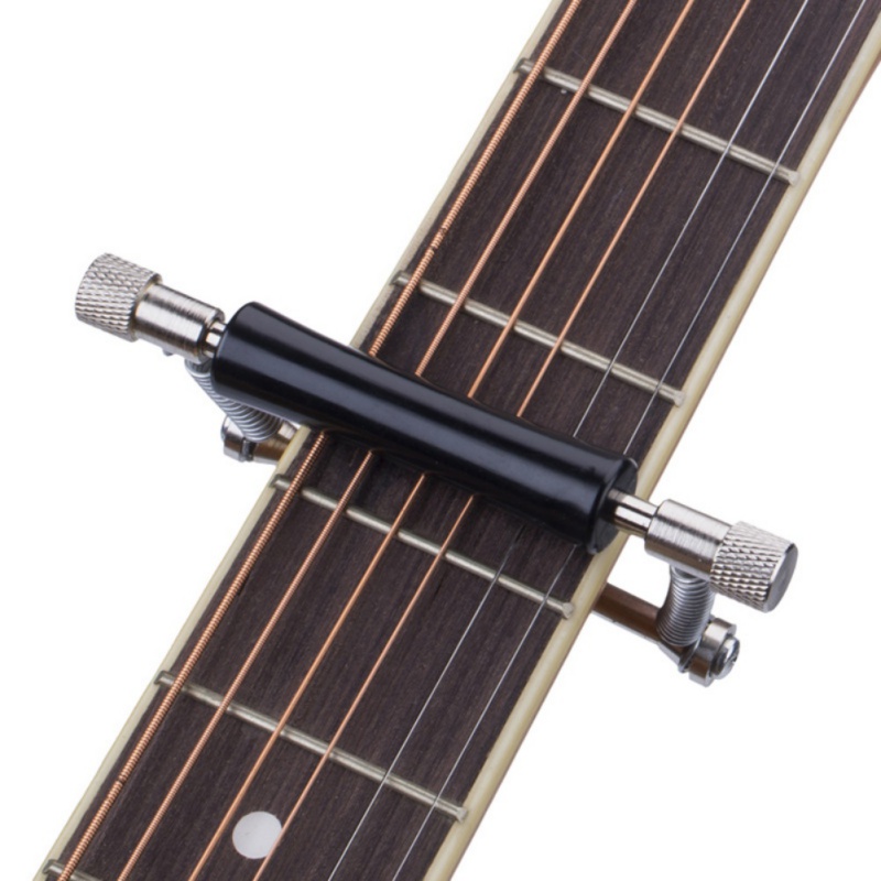 CHXIHome Guitar Capo Rolling Guitar Capo Glider Easy Sliding Up & Down for Folk Classic Acoustic Guitars 