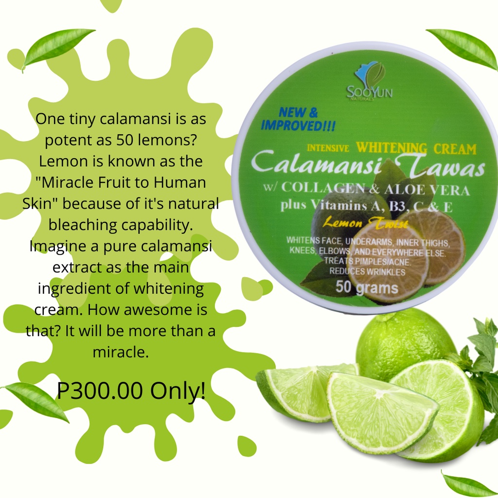 how to use calamansi for pimples