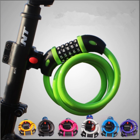 Tonyon bicycle lock bike code lock bike password lock MTB and RD Cable Lock Shopee Philippines